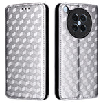 For Oppo Find X8s 5G Case Wallet Rhombus Imprinted Leather Phone Cover