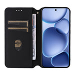 For Oppo Find X8s 5G Case Wallet Rhombus Imprinted Leather Phone Cover