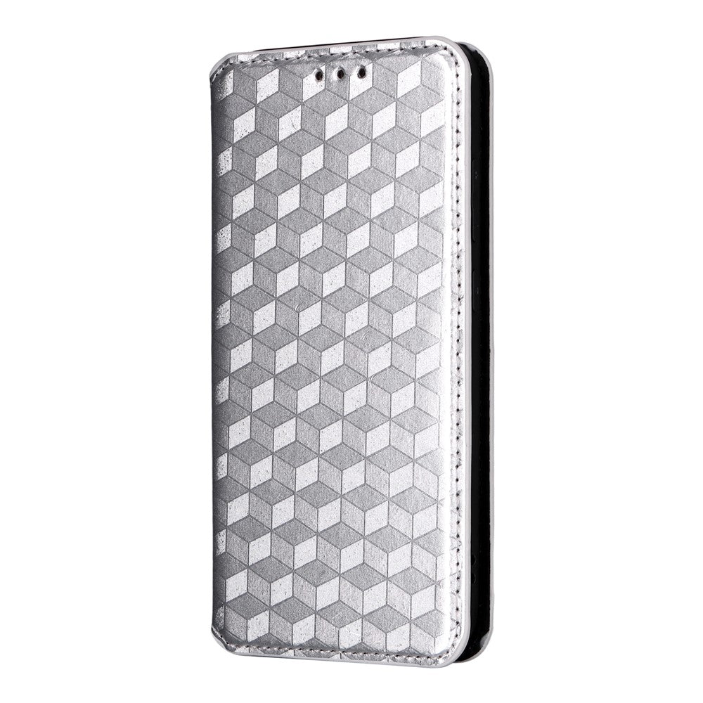 For Oppo Find X8s 5G Case Wallet Rhombus Imprinted Leather Phone Cover