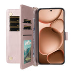 For Oppo Find X8s+ 5G Case with Shoulder / Wrist Strap Leather Phone Cover Stand Wallet
