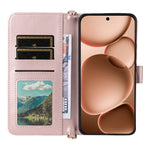 For Oppo Find X8s+ 5G Case with Shoulder / Wrist Strap Leather Phone Cover Stand Wallet
