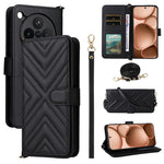 For Oppo Find X8s+ 5G Case with Shoulder / Wrist Strap Leather Phone Cover Stand Wallet