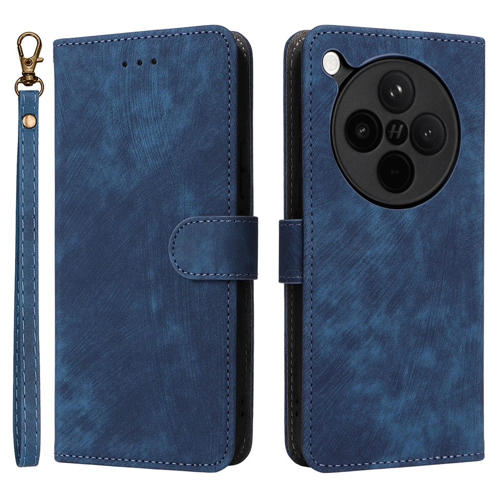 For Oppo Find X8s+ 5G Case Wallet RFID Blocking PU Leather Phone Cover Stand with Strap