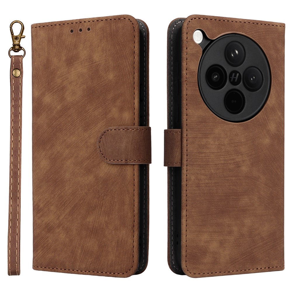 For Oppo Find X8s+ 5G Case Wallet RFID Blocking PU Leather Phone Cover Stand with Strap