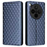 For Oppo Find X8s+ 5G Case Wallet Rhombus Imprinted Leather Phone Cover