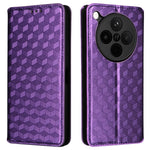 For Oppo Find X8s+ 5G Case Wallet Rhombus Imprinted Leather Phone Cover