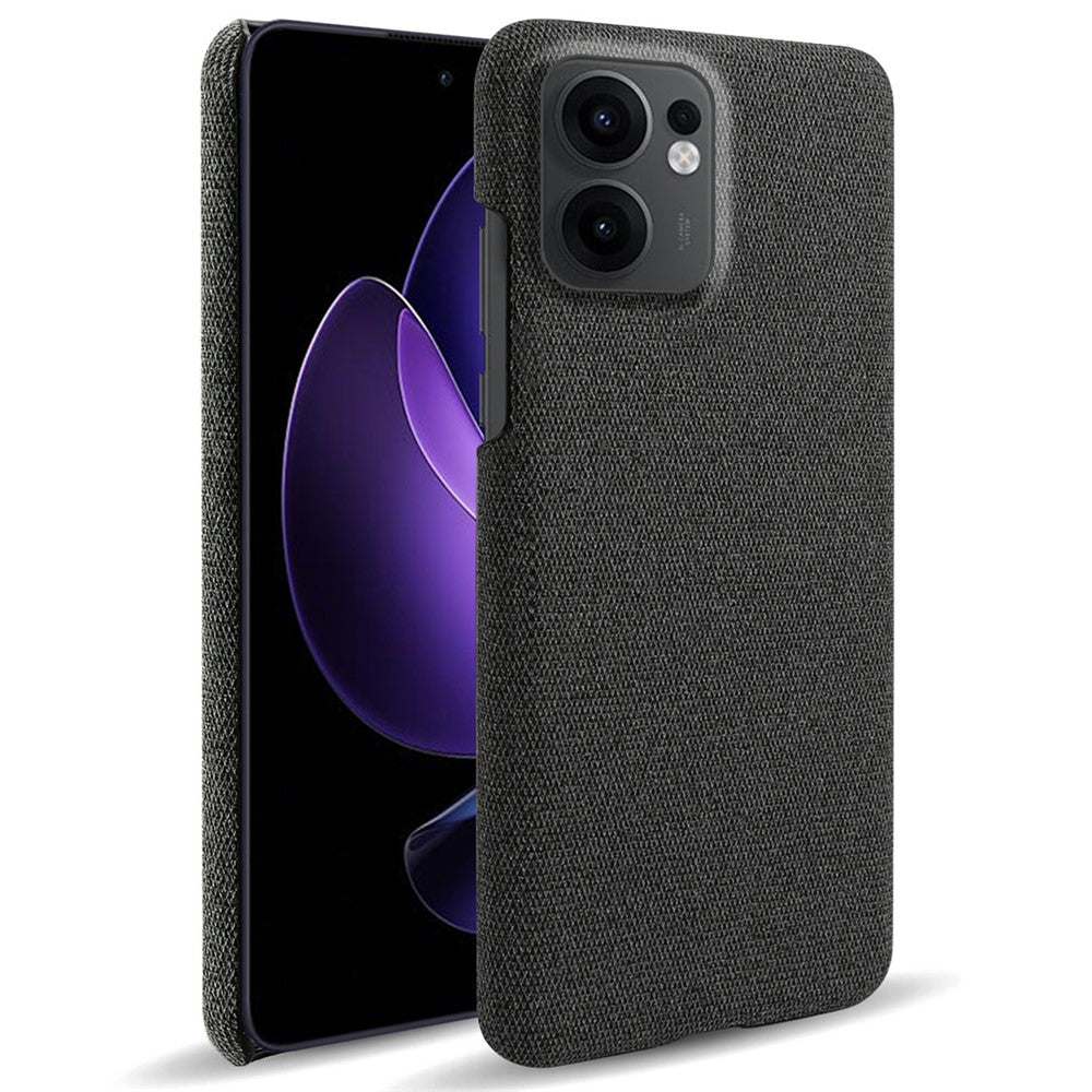 Oppo Reno13 F 5G (Reno 13 FS 5G) / 4G mobilskal Tygtextur Reptålig Skyddande PC Baksida