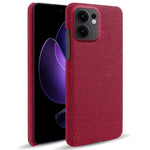Oppo Reno13 F 5G (Reno 13 FS 5G) / 4G mobilskal Tygtextur Reptålig Skyddande PC Baksida