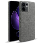 Oppo Reno13 F 5G (Reno 13 FS 5G) / 4G mobilskal Tygtextur Reptålig Skyddande PC Baksida