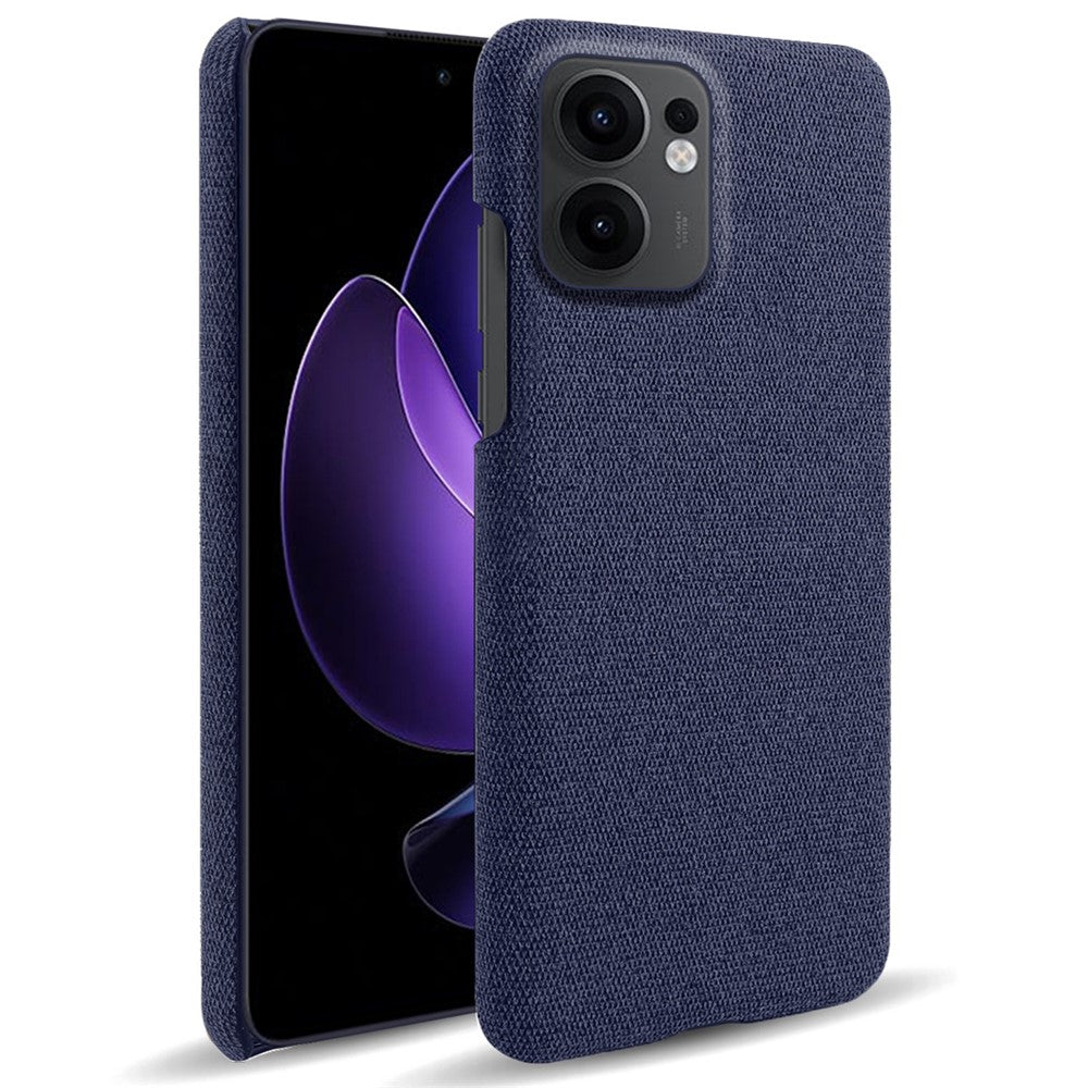 Oppo Reno13 F 5G (Reno 13 FS 5G) / 4G mobilskal Tygtextur Reptålig Skyddande PC Baksida