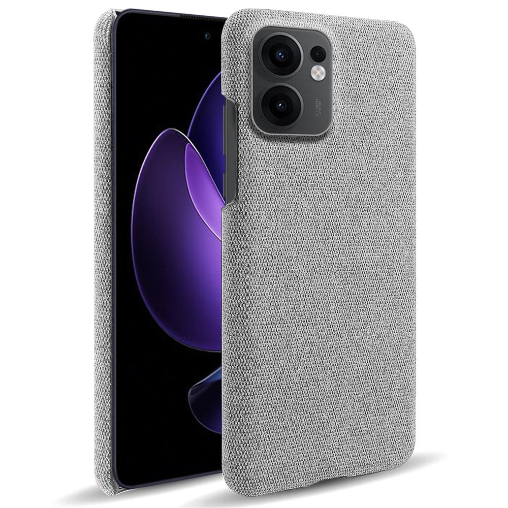 Oppo Reno13 F 5G (Reno 13 FS 5G) / 4G mobilskal Tygtextur Reptålig Skyddande PC Baksida