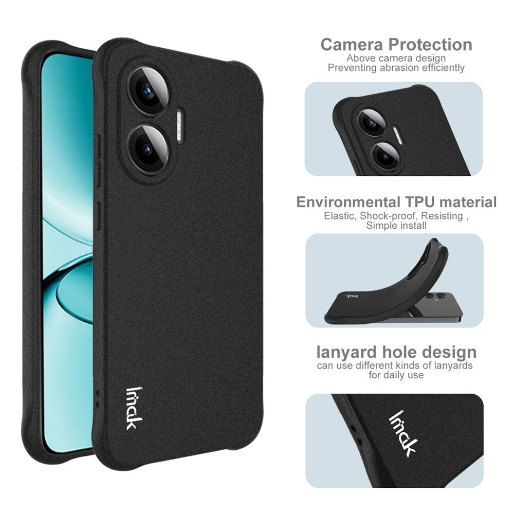 IMAK För Xiaomi Redmi Turbo 4 Pro 5G / Poco F7 5G Skal TPU mobilskydd Airbag Stötsäkert Skydd