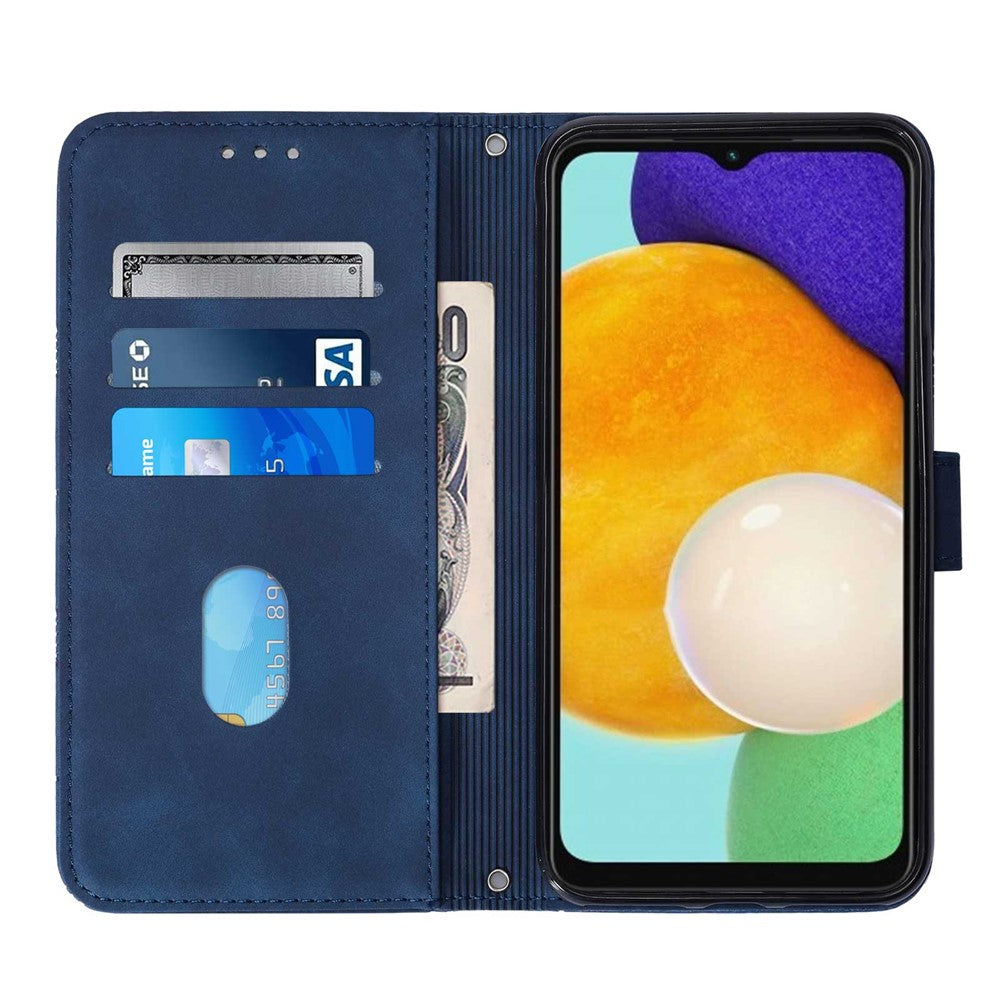 Samsung Galaxy A14 5G / A14 4G Läderfodral med Handrem Plånboksfodral