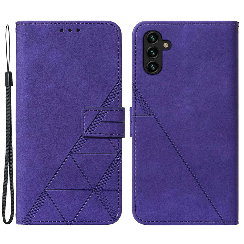Samsung Galaxy A14 5G / A14 4G Läderfodral med Handrem Plånboksfodral