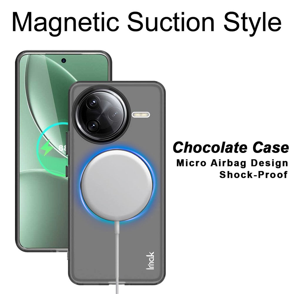 IMAK For Xiaomi Redmi K80 Pro 5G  /  Poco F7 Ultra 5G Case Magnetic Case PC + TPU Protective Phone Back Cover