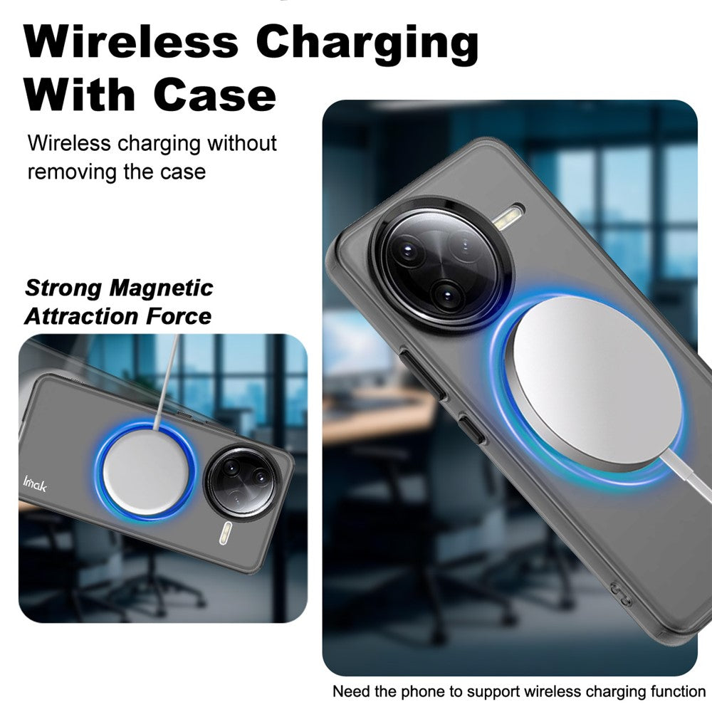 IMAK For Xiaomi Redmi K80 Pro 5G  /  Poco F7 Ultra 5G Case Magnetic Case PC + TPU Protective Phone Back Cover