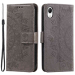 Til Samsung Galaxy A23s / A23e Drop Protection PU Lædercover Mandala Blomstermønster Præget Pung Stand Magnetisk Flip Telefoncover