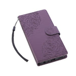 For Xiaomi Redmi Note 12S 4G / Note 11S 4G Case Rose Flower PU Leather Wallet Phone Cover with 3 Card Slots