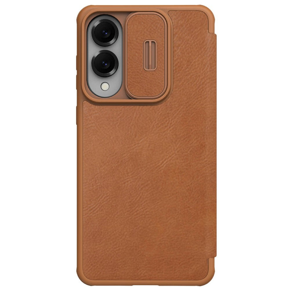 NILLKIN Qin Pro Series til Samsung Galaxy S25 Edge Etui med Kortlommer Læder Telefoncover