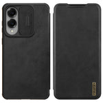 NILLKIN Qin Pro Series til Samsung Galaxy S25 Edge Etui med Kortlommer Læder Telefoncover