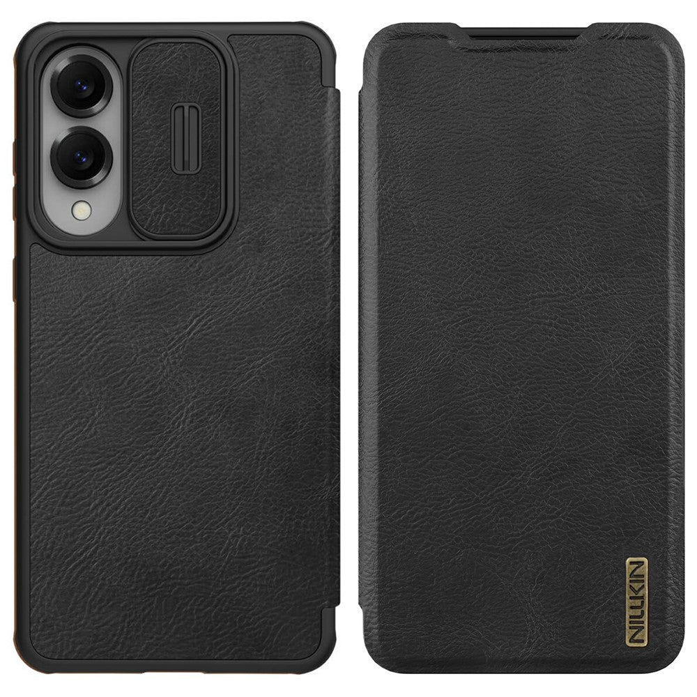 NILLKIN Qin Pro Series til Samsung Galaxy S25 Edge Etui med Kortlommer Læder Telefoncover