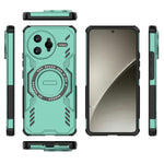 Xiaomi Redmi K80 Pro 5G / Poco F7 Ultra 5G, magnetisk Butterfly Armor-hulcover i varmeafledende PC + TPU