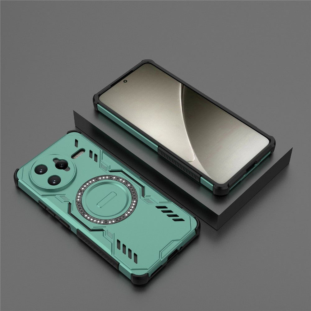 Xiaomi Redmi K80 Pro 5G / Poco F7 Ultra 5G, magnetisk Butterfly Armor-hulcover i varmeafledende PC + TPU