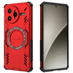 Xiaomi Redmi K80 Pro 5G / Poco F7 Ultra 5G, magnetisk Butterfly Armor-hulcover i varmeafledende PC + TPU