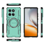 Til Motorola Edge 60 Fusion 5G / Edge 60 5G Magnetisk Etui Sommerfugl Armor Hul Varmeafledning PC + TPU Telefoncover