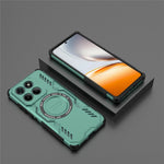 Til Motorola Edge 60 Fusion 5G / Edge 60 5G Magnetisk Etui Sommerfugl Armor Hul Varmeafledning PC + TPU Telefoncover