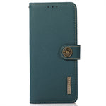 KHAZNEH for Xiaomi Redmi Turbo 4 Pro 5G  /  Poco F7 5G Case Genuine Cow Leather RFID Blocking Wallet Phone Cover