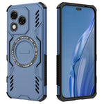 For Honor 400 Lite 5G Magnetisk Etui Butterfly Armor Hul Varmeafledning PC + TPU Telefoncover