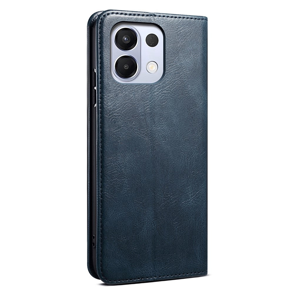 For Oppo K13 5G / K12s Case Crazy Horse Texture Waxy Leather Wallet Stand Phone Cover