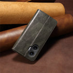 For Xiaomi Poco F7 5G / Redmi Turbo 4 Pro 5G Case Crazy Horse Texture Waxy Leather Wallet Stand Phone Cover