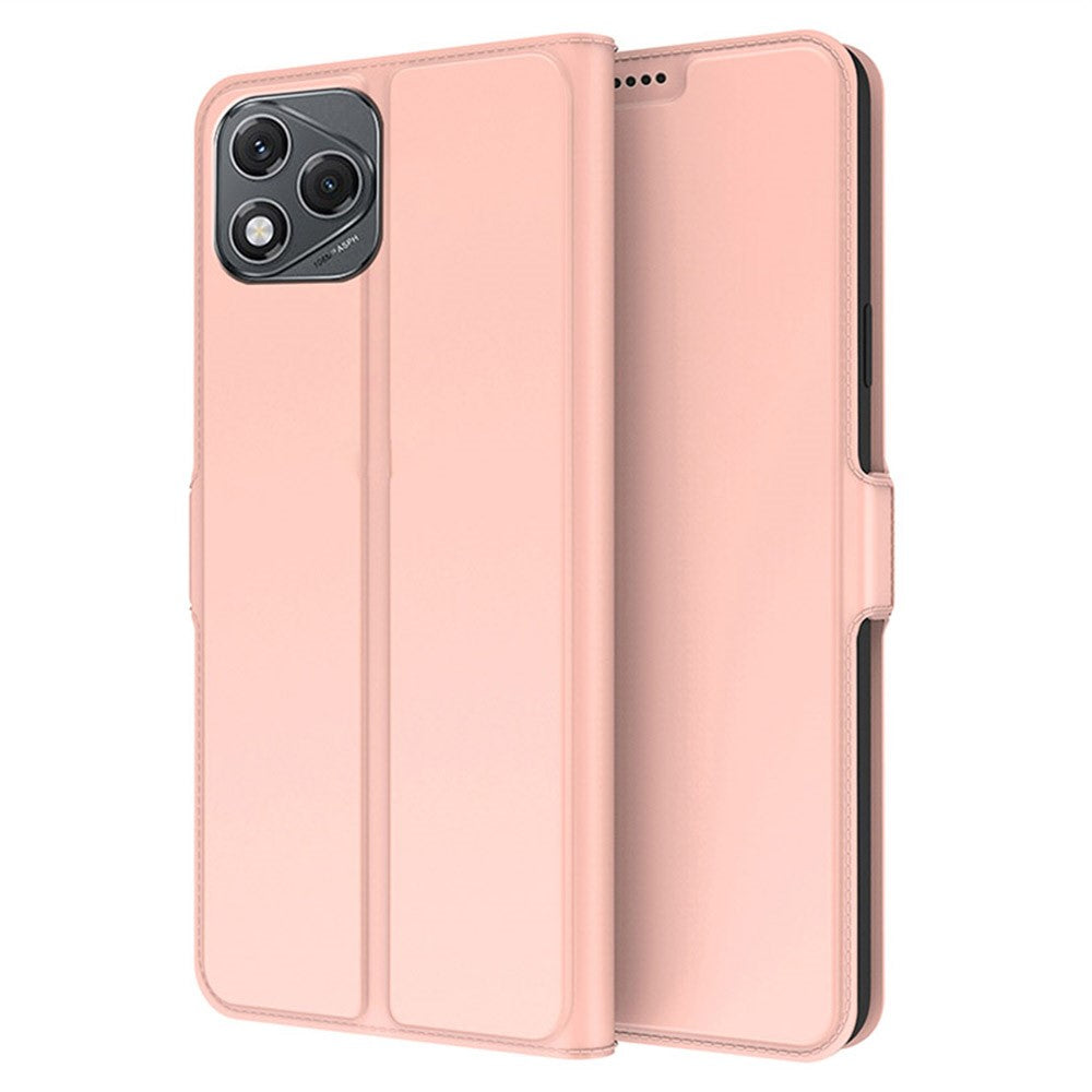 For Honor 400 Lite 5G etui stødsikker TPU indvendig skal læder telefoncover kortplads