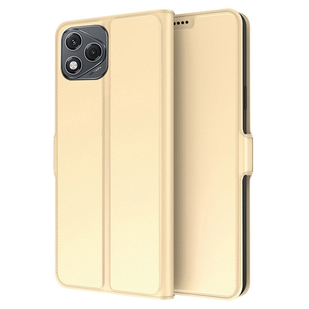 For Honor 400 Lite 5G etui stødsikker TPU indvendig skal læder telefoncover kortplads