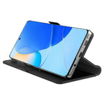 For Honor 400 Lite 5G Case Stand PU Leather Phone Cover Card Holder Mirror
