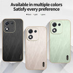 KADEM For Honor X70i Case Electroplating Silk Texture PU + TPU Phone Back Cover