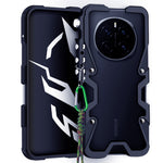 For Honor Magic7 5G Bumper Case Aluminium Alloy Metal Phone Shell Cover with Strap