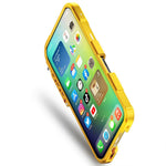 For Xiaomi Redmi Note 14S 4G Bumper Case Aluminium Alloy Metal Phone Shell Cover with Strap