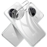 For Xiaomi Poco F7 Pro 5G  /  Redmi K80 5G Case Anti-Fingerprint Crystal Clear TPU Phone Cover