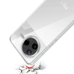 For Xiaomi Poco F7 Pro 5G  /  Redmi K80 5G Case Anti-Fingerprint Crystal Clear TPU Phone Cover