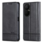 AZNS For Huawei Enjoy 80 Case Cowhide Texture PU Leather Wallet Phone Cover