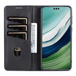 AZNS For Huawei Enjoy 80 Case Cowhide Texture PU Leather Wallet Phone Cover