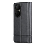 AZNS For Huawei Enjoy 80 Case Cowhide Texture PU Leather Wallet Phone Cover