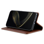 AZNS For Xiaomi Redmi Note 14S 4G Case Cowhide Texture PU Leather Wallet Phone Cover