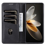 AZNS For Xiaomi Poco F7 5G  /  Redmi Turbo 4 Pro 5G Case Cowhide Texture PU Leather Wallet Phone Cover