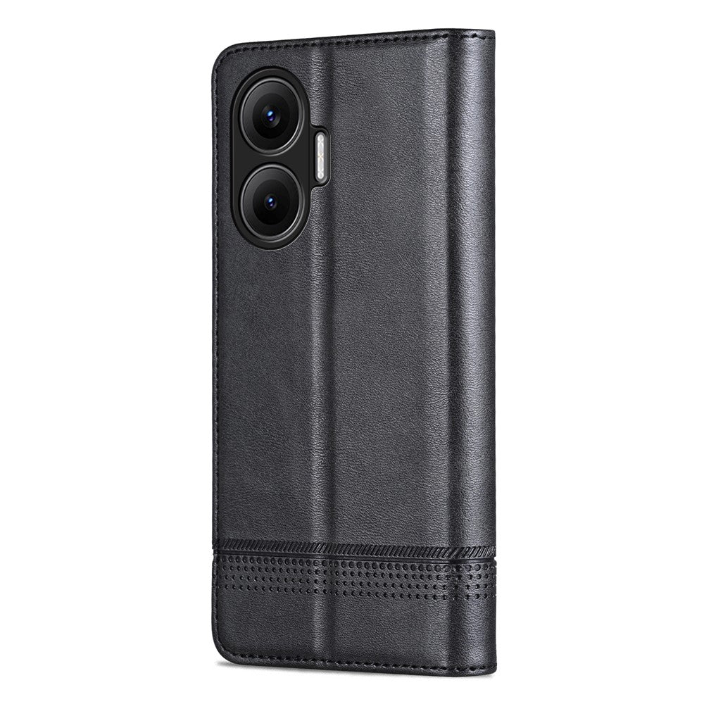AZNS For Xiaomi Poco F7 5G  /  Redmi Turbo 4 Pro 5G Case Cowhide Texture PU Leather Wallet Phone Cover