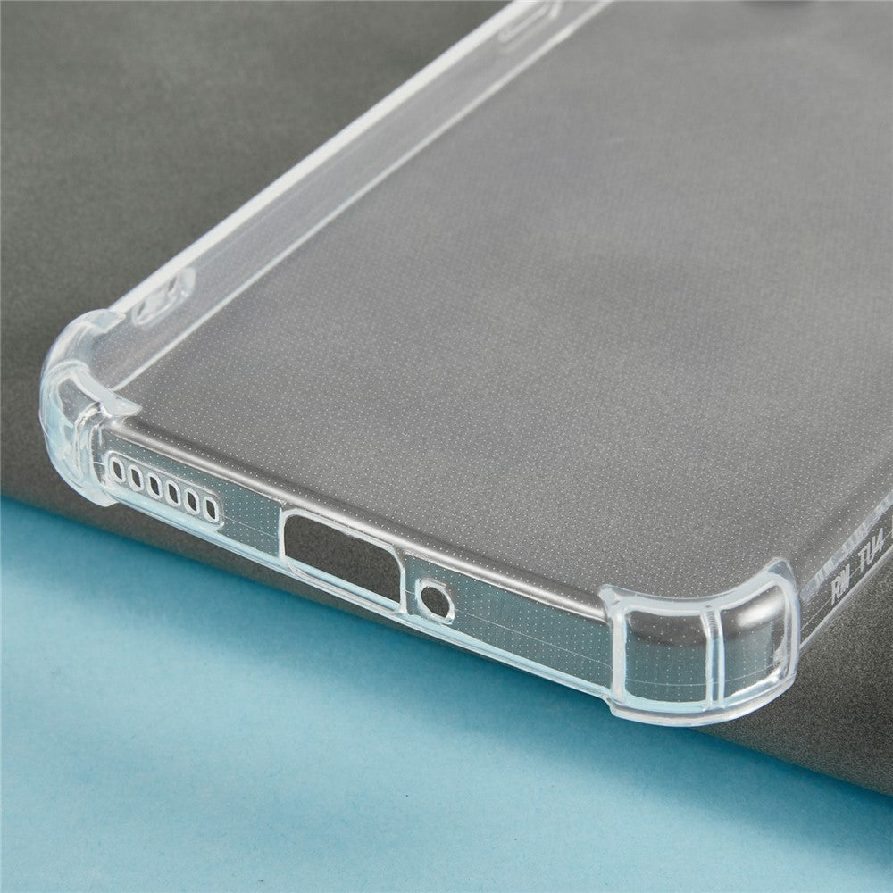 For Xiaomi Poco F7 5G  /  Redmi Turbo 4 Pro 5G Phone Case Reinforced Four Corner Anti-Drop Clear TPU Cover