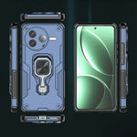 For Xiaomi Redmi K80 5G  /  Poco F7 Pro 5G Case Rotatable Ring Kickstand PC + TPU Shockproof Phone Cover